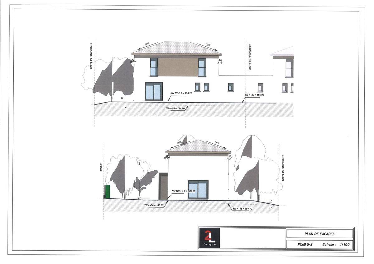 Programme terrain + maison à Décines-Charpieu en Rhône (69) de 115 m² à vendre au prix de 514500€ - 3