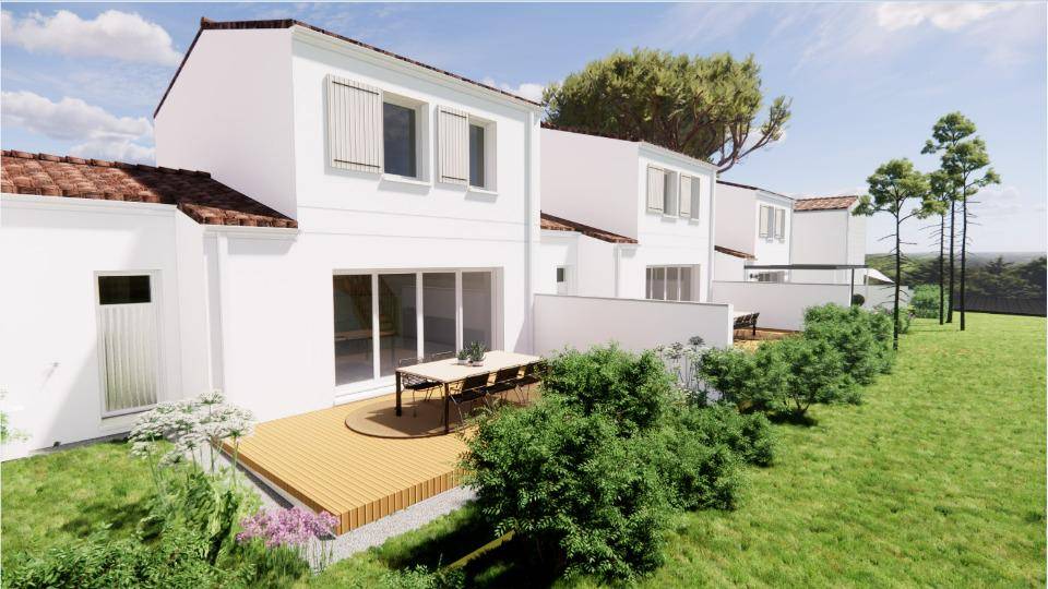 Programme terrain + maison à Royan en Charente-Maritime (17) de 95 m² à vendre au prix de 420000€ - 1