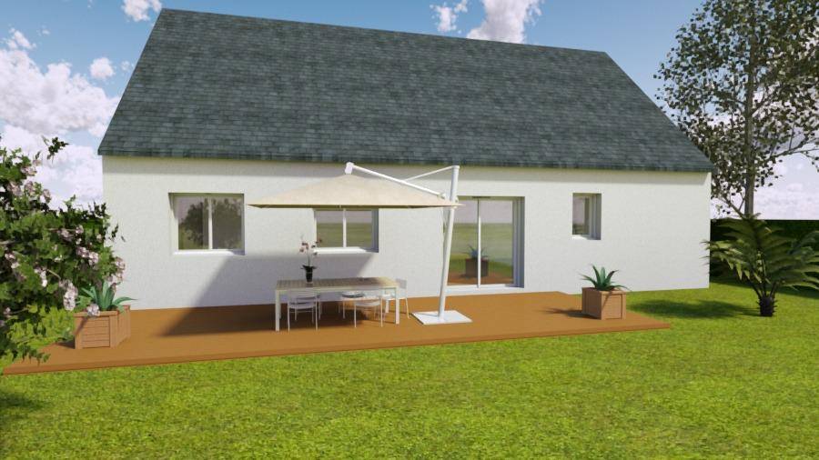 Programme terrain + maison à Crosmières en Sarthe (72) de 85 m² à vendre au prix de 180000€ - 2