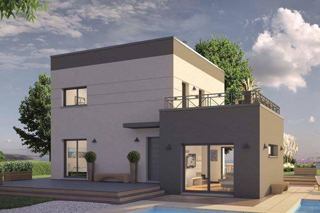 Programme terrain + maison à Petiville en Seine-Maritime (76) de 115 m² à vendre au prix de 277500€ - 1