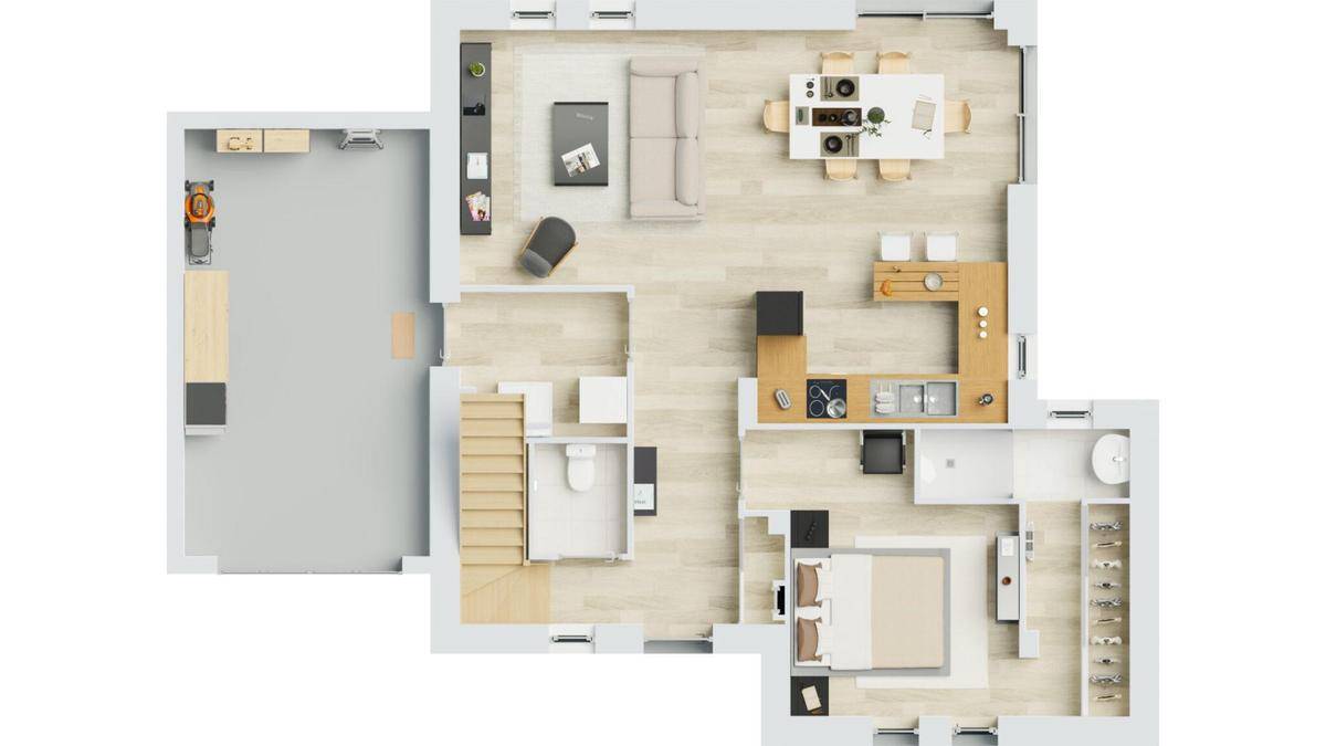 Programme terrain + maison à Pournoy-la-Grasse en Moselle (57) de 110 m² à vendre au prix de 379282€ - 4