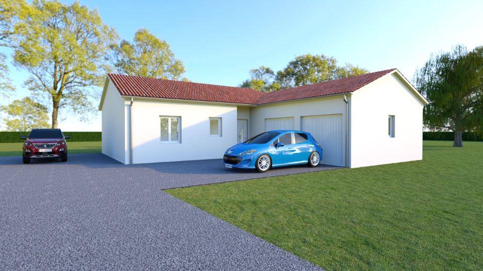 Programme terrain + maison à Bonnac-la-Côte en Haute-Vienne (87) de 93 m² à vendre au prix de 262400€ - 2