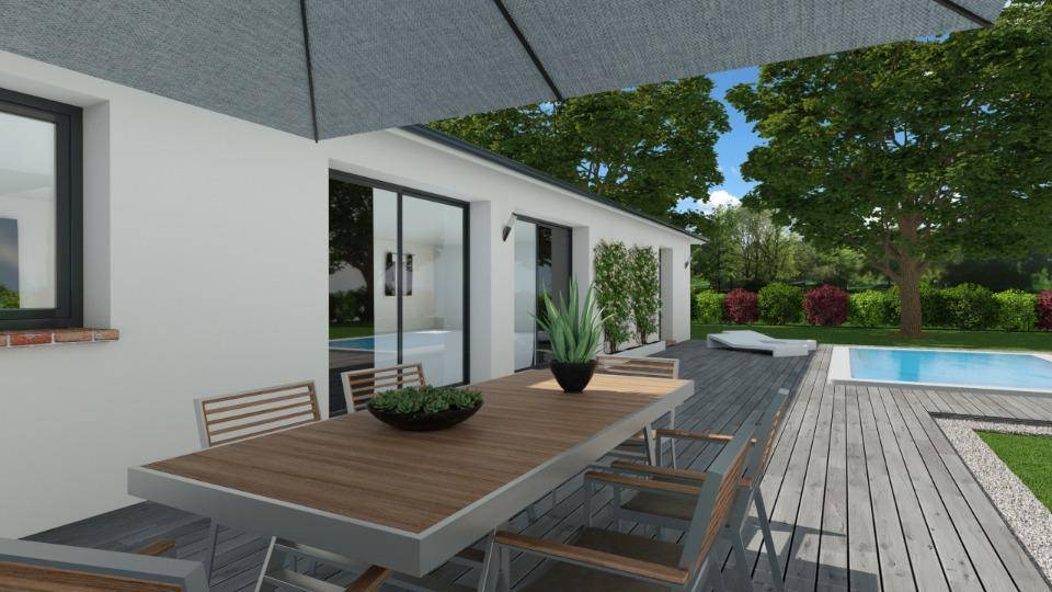 Programme terrain + maison à Saint-Félix-Lauragais en Haute-Garonne (31) de 125 m² à vendre au prix de 274058€ - 2