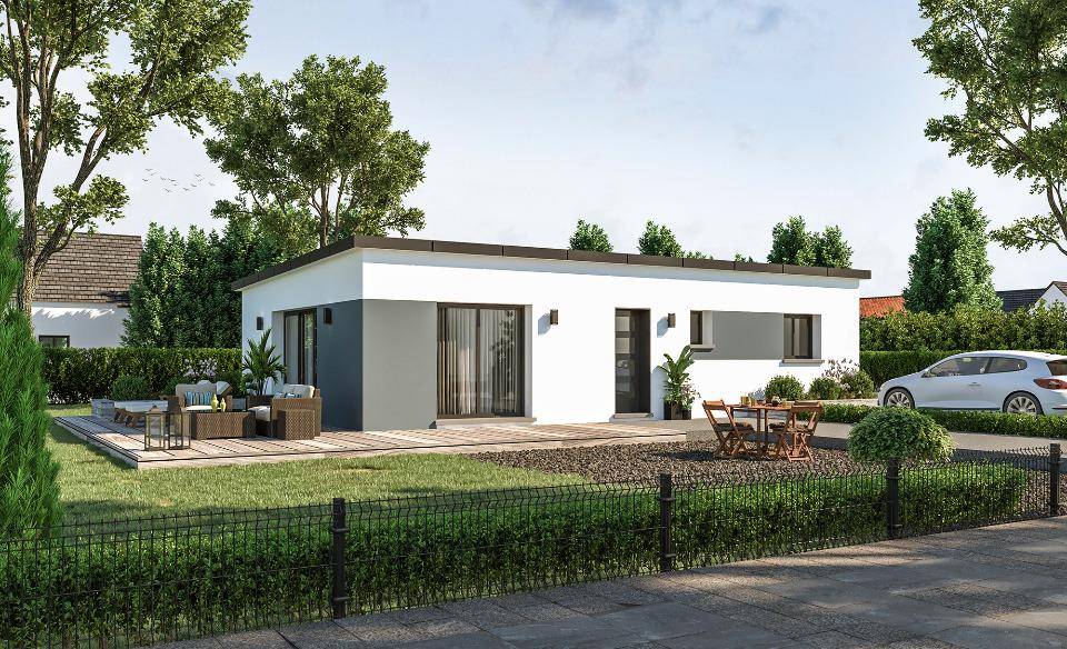 Programme terrain + maison à Carquefou en Loire-Atlantique (44) de 81 m² à vendre au prix de 340000€ - 1