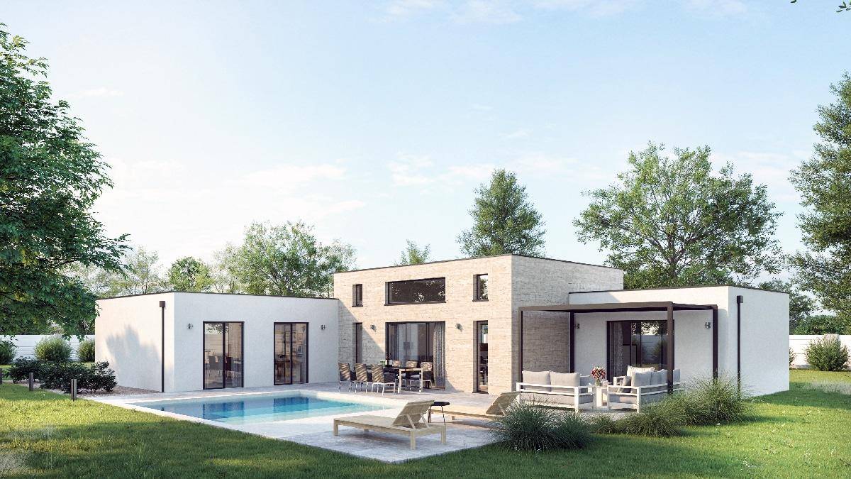 Programme terrain + maison à Saujon en Charente-Maritime (17) de 114 m² à vendre au prix de 391170€ - 1
