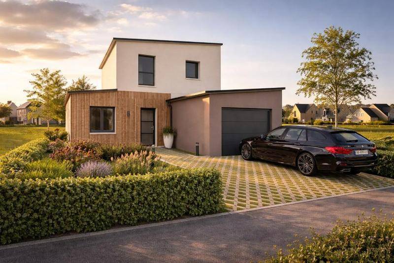 Image de l'annonce Maison &agrave; construire &agrave; La Chapelle-des-Fougeretz (35520)