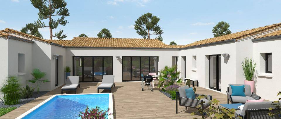 Programme terrain + maison à Puilboreau en Charente-Maritime (17) de 141 m² à vendre au prix de 665000€ - 3