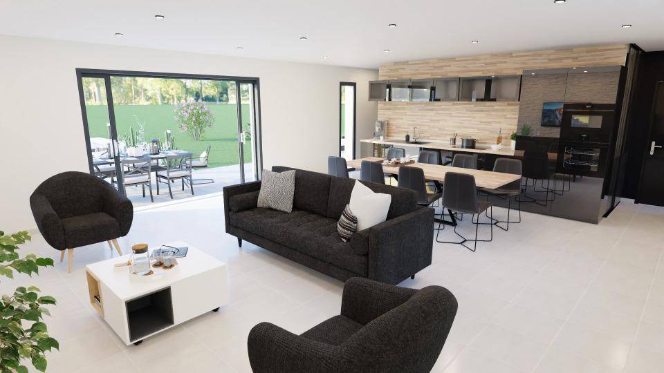 Programme terrain + maison à Le Garn en Gard (30) de 110 m² à vendre au prix de 285600€ - 2
