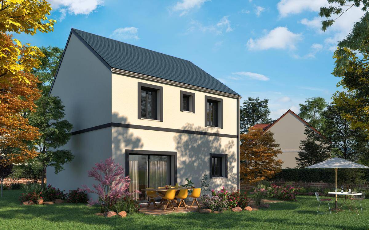 Programme terrain + maison à Rannée en Ille-et-Vilaine (35) de 92 m² à vendre au prix de 187567€ - 1