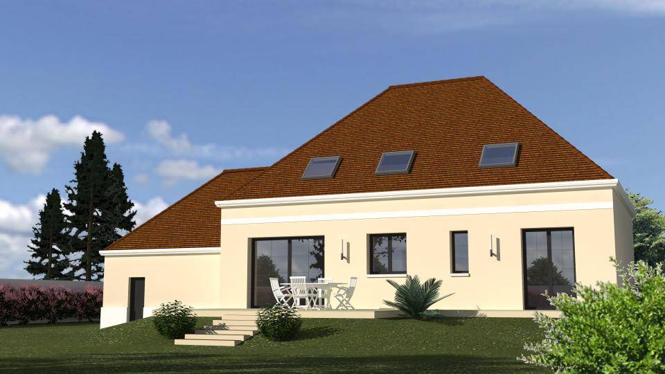 Programme terrain + maison à Aubergenville en Yvelines (78) de 180 m² à vendre au prix de 680000€ - 2