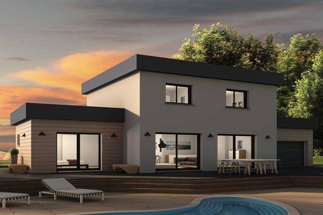 Programme terrain + maison à Rogerville en Seine-Maritime (76) de 111 m² à vendre au prix de 354900€ - 1