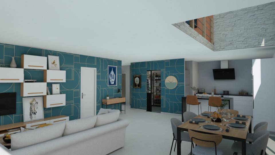 Programme terrain + maison à L'Isle-d'Abeau en Isère (38) de 130 m² à vendre au prix de 328500€ - 2