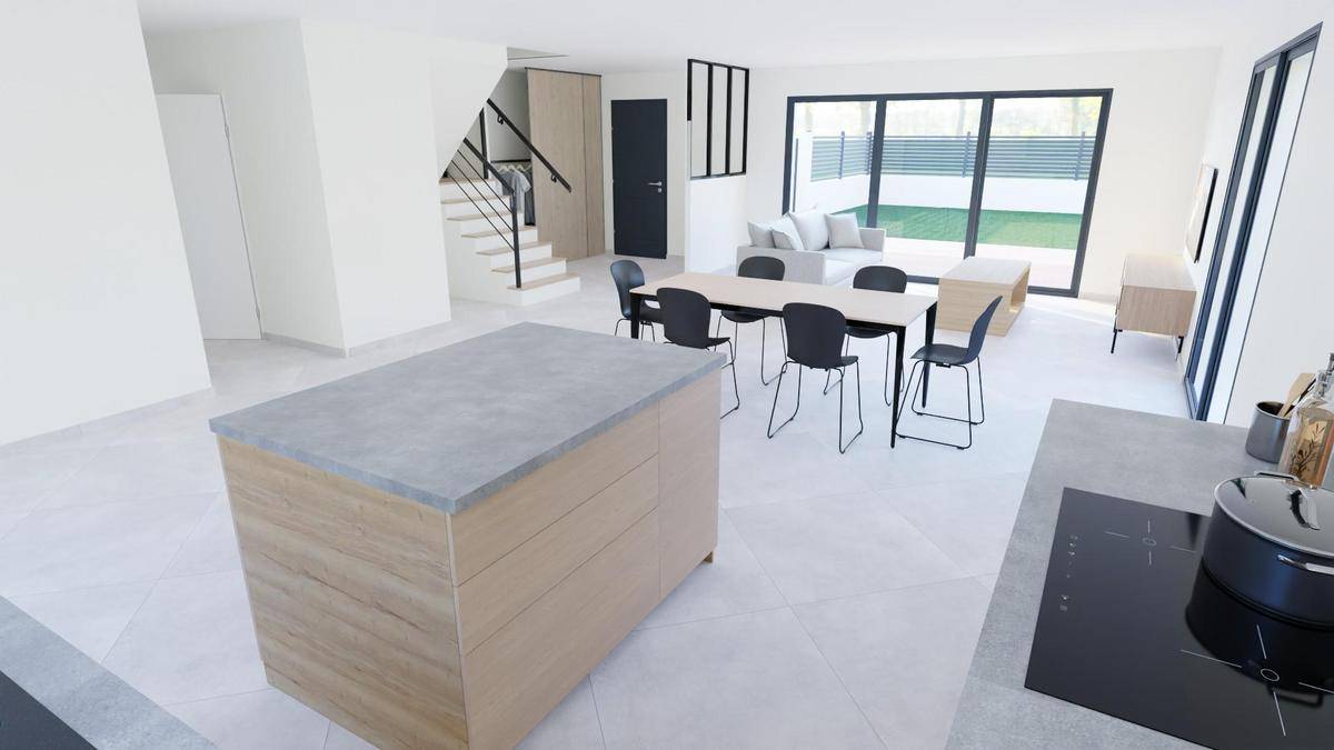 Programme terrain + maison à Simandres en Rhône (69) de 178 m² à vendre au prix de 585000€ - 4