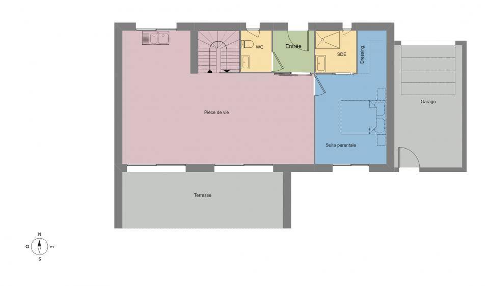 Programme terrain + maison à Rivesaltes en Pyrénées-Orientales (66) de 110 m² à vendre au prix de 529000€ - 4
