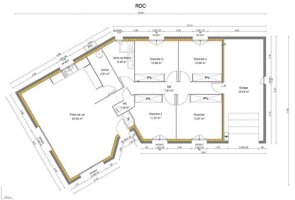 Programme terrain + maison à Bellegarde-en-Forez en Loire (42) de 100 m² à vendre au prix de 298000€ - 2