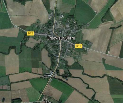 Terrain seul à Crécy-sur-Serre en Aisne (02) de 700 m² à vendre au prix de 34000€