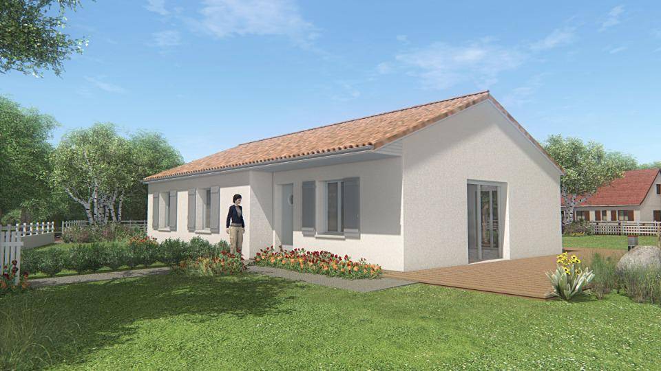 Programme terrain + maison à Aixe-sur-Vienne en Haute-Vienne (87) de 87 m² à vendre au prix de 254750€ - 1