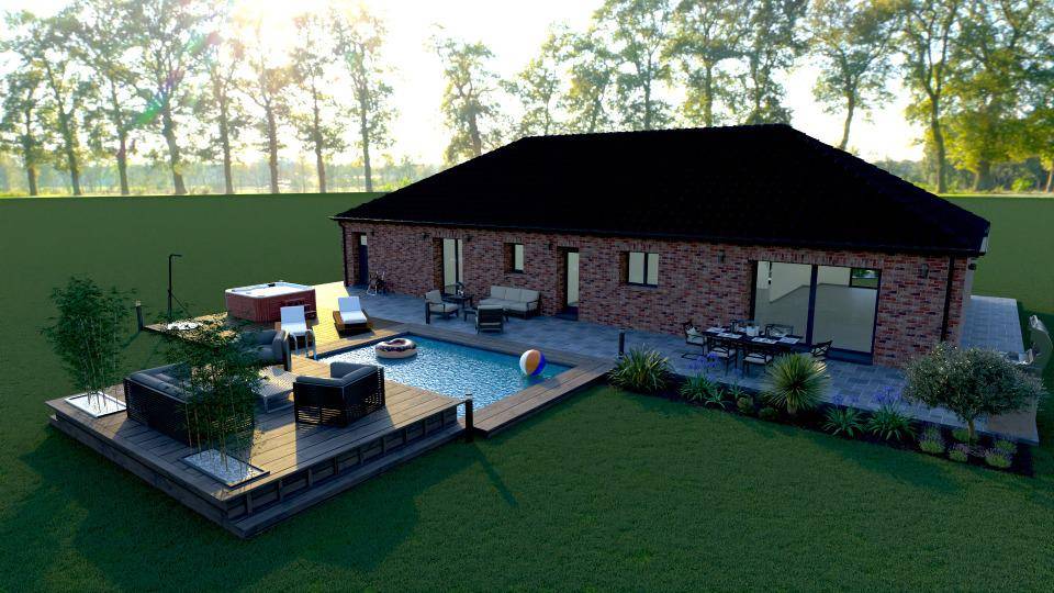 Programme terrain + maison à Bantouzelle en Nord (59) de 155 m² à vendre au prix de 365000€ - 2