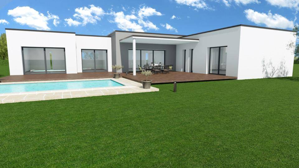 Programme terrain + maison à Montpellier en Hérault (34) de 100 m² à vendre au prix de 655600€ - 1