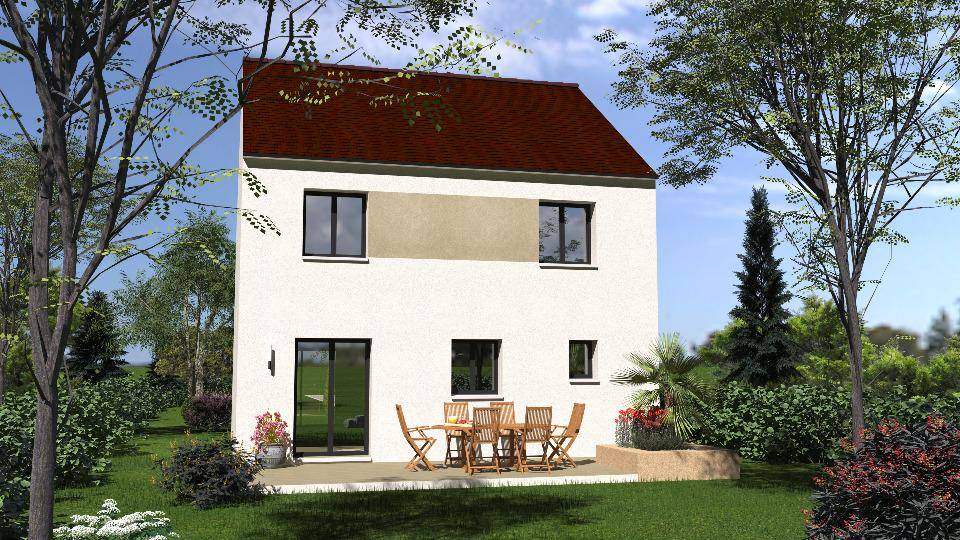 Programme terrain + maison à Saint-Martin-du-Tertre en Val-d'Oise (95) de 92 m² à vendre au prix de 299000€ - 2