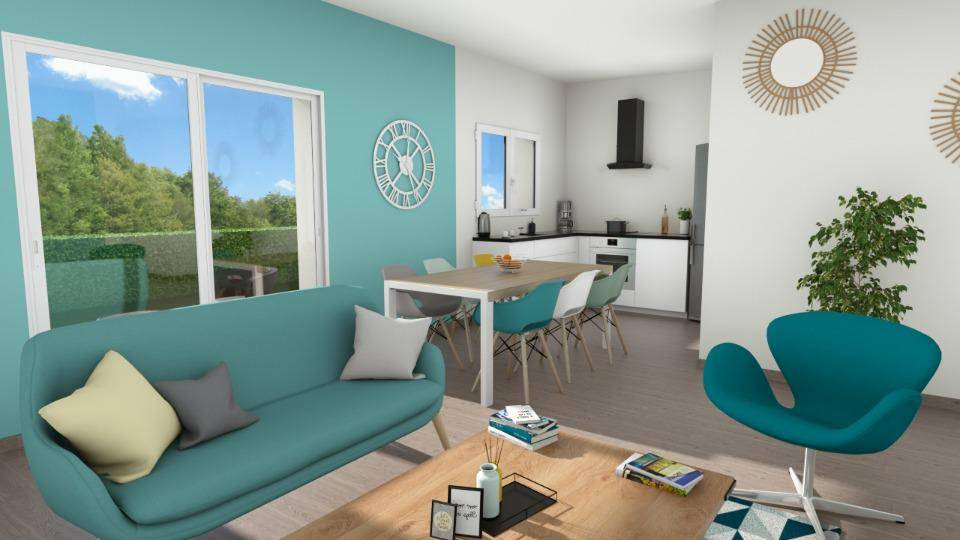 Programme terrain + maison à Loctudy en Finistère (29) de 77 m² à vendre au prix de 262000€ - 3