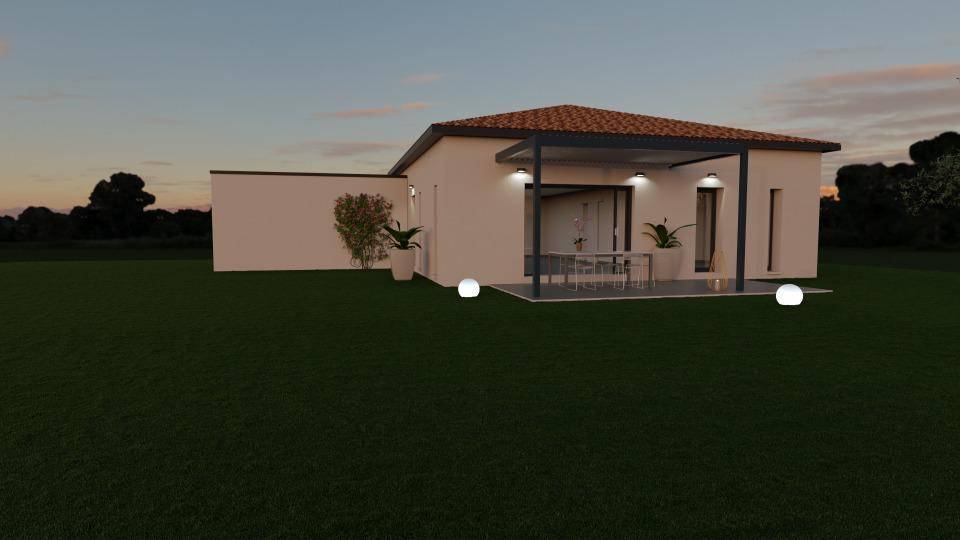 Programme terrain + maison à Goudargues en Gard (30) de 86 m² à vendre au prix de 259000€ - 4