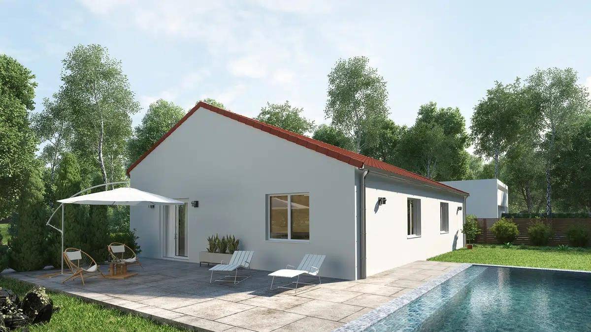 Programme terrain + maison à Lezoux en Puy-de-Dôme (63) de 85 m² à vendre au prix de 227148€ - 2