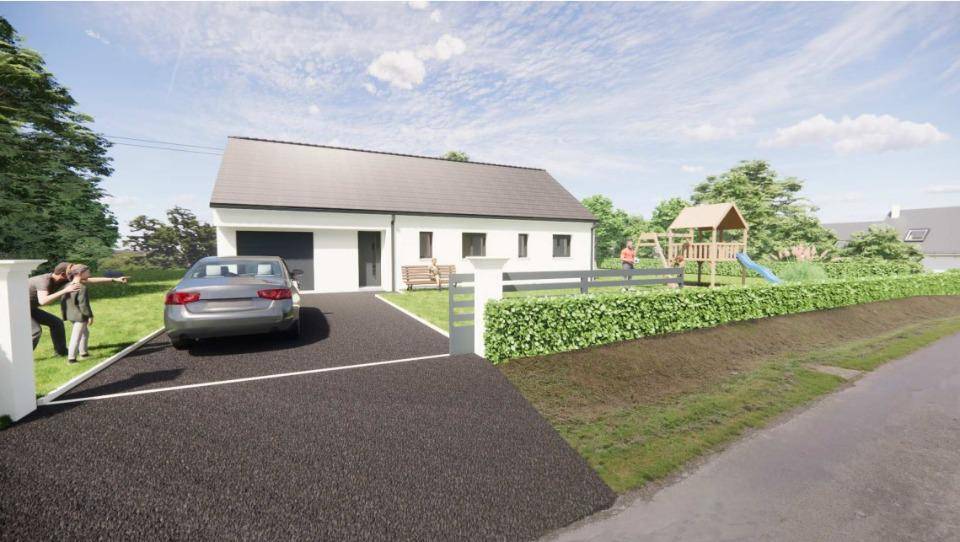 Programme terrain + maison à Lignou en Orne (61) de 95 m² à vendre au prix de 228695€ - 1