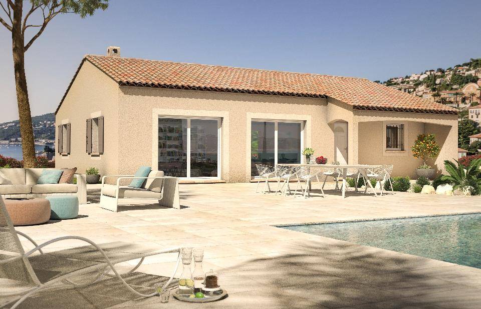 Programme terrain + maison à Salon-de-Provence en Bouches-du-Rhône (13) de 93 m² à vendre au prix de 405300€ - 1