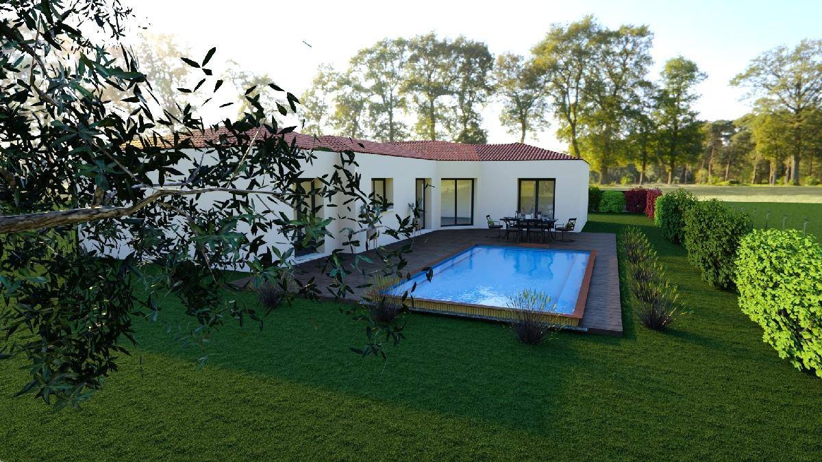 Programme terrain + maison à Royan en Charente-Maritime (17) de 130 m² à vendre au prix de 489010€ - 2