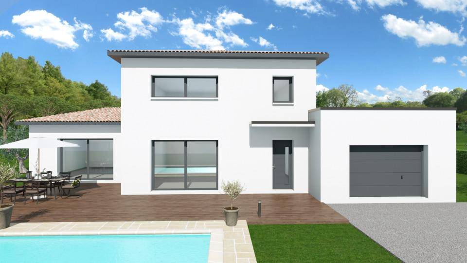 Programme terrain + maison à Montpellier en Hérault (34) de 110 m² à vendre au prix de 611800€ - 2
