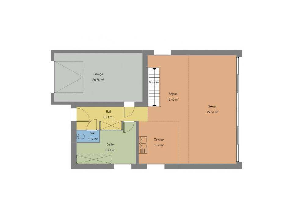 Programme terrain + maison à Loctudy en Finistère (29) de 114 m² à vendre au prix de 398500€ - 4