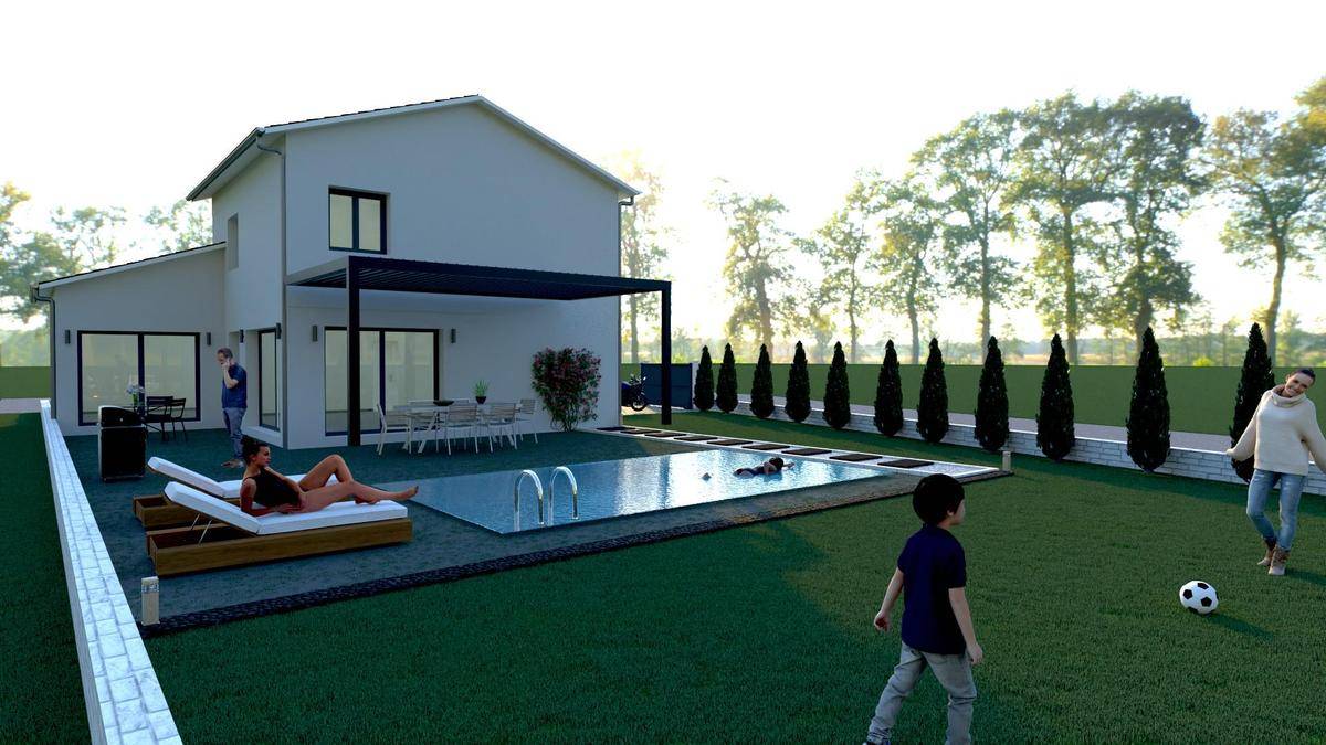 Programme terrain + maison à Saint-André-de-Corcy en Ain (01) de 104 m² à vendre au prix de 351000€ - 2