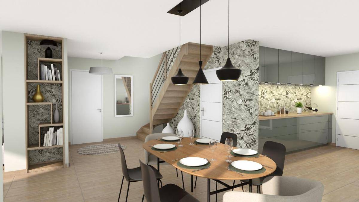 Programme terrain + maison à Jonage en Rhône (69) de 120 m² à vendre au prix de 525925€ - 4