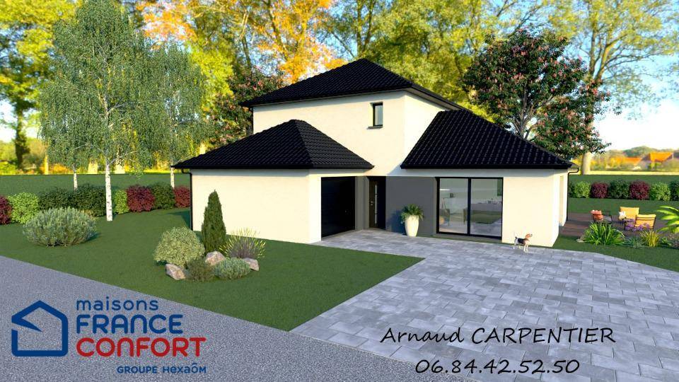 Programme terrain + maison à Liévin en Pas-de-Calais (62) de 120 m² à vendre au prix de 270241€ - 1