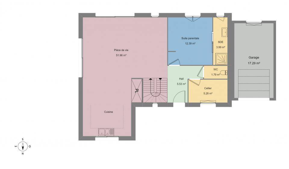 Programme terrain + maison à Claira en Pyrénées-Orientales (66) de 120 m² à vendre au prix de 405000€ - 3