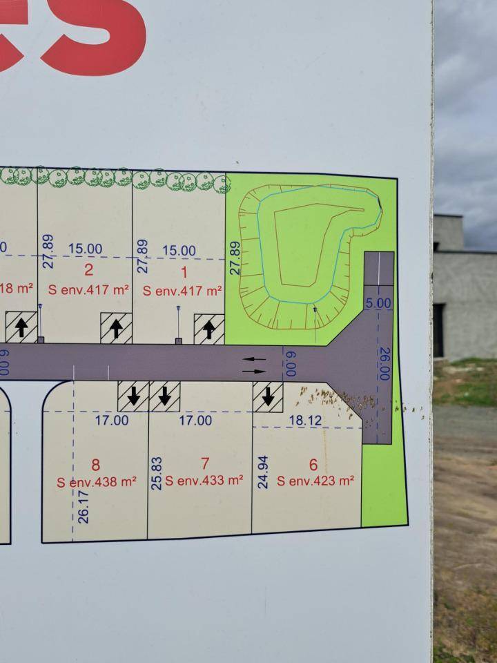 Terrain seul à Parigné-l'Évêque en Sarthe (72) de 417 m² à vendre au prix de 45900€