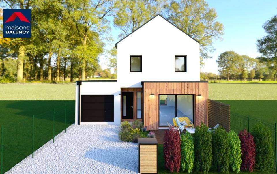 Programme terrain + maison à Saint-Manvieu-Norrey en Calvados (14) de 90 m² à vendre au prix de 240000€ - 1