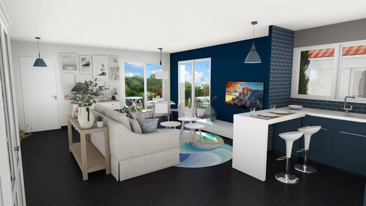 Programme terrain + maison à Cébazat en Puy-de-Dôme (63) de 84 m² à vendre au prix de 279680€ - 3