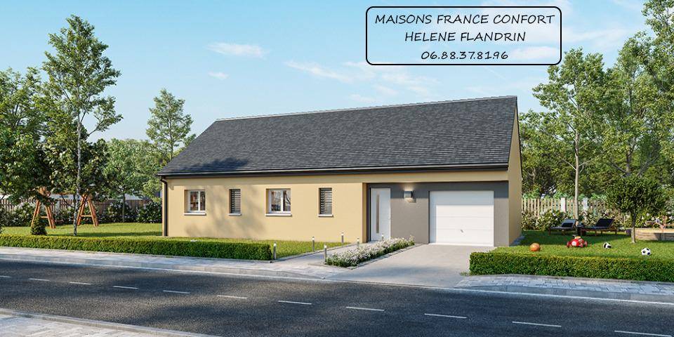 Programme terrain + maison à Mametz en Pas-de-Calais (62) de 80 m² à vendre au prix de 215580€ - 3