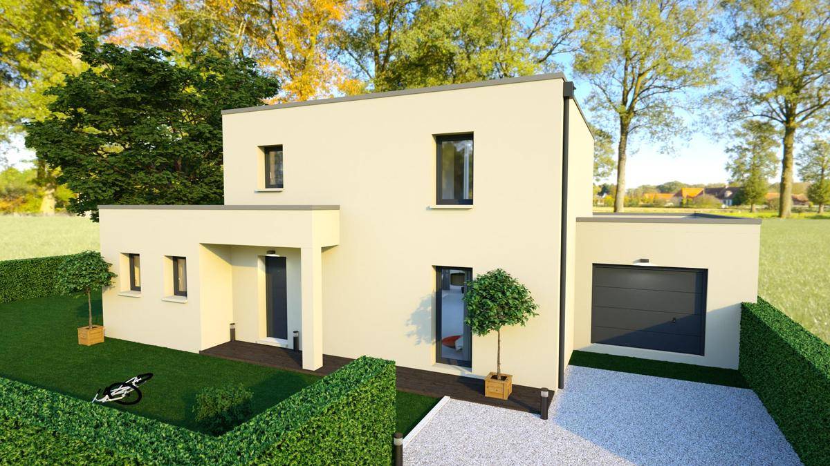 Programme terrain + maison à Francheville en Rhône (69) de 150 m² à vendre au prix de 686000€ - 2