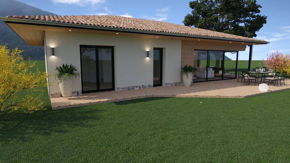 Programme terrain + maison à Fouillouse en Hautes-Alpes (05) de 90 m² à vendre au prix de 317000€ - 1