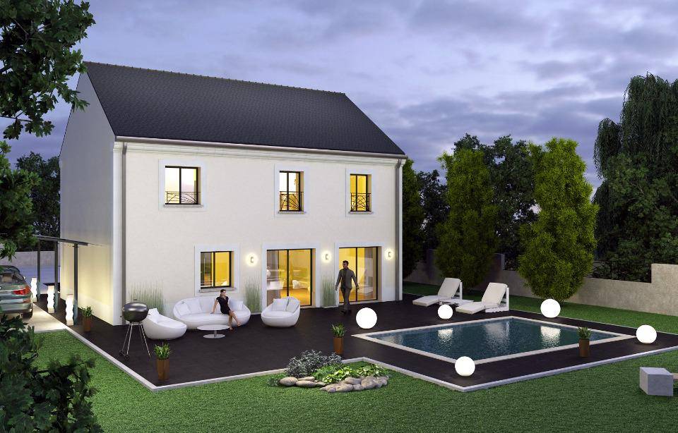 Programme terrain + maison à Vigneux-sur-Seine en Essonne (91) de 160 m² à vendre au prix de 485000€ - 4