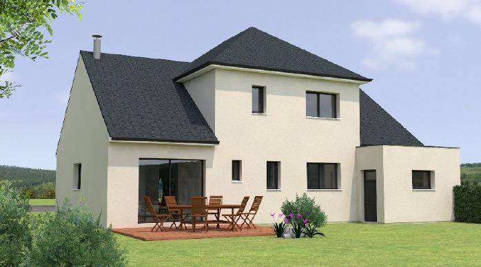 Programme terrain + maison à Huillé-Lézigné en Maine-et-Loire (49) de 120 m² à vendre au prix de 278100€ - 2