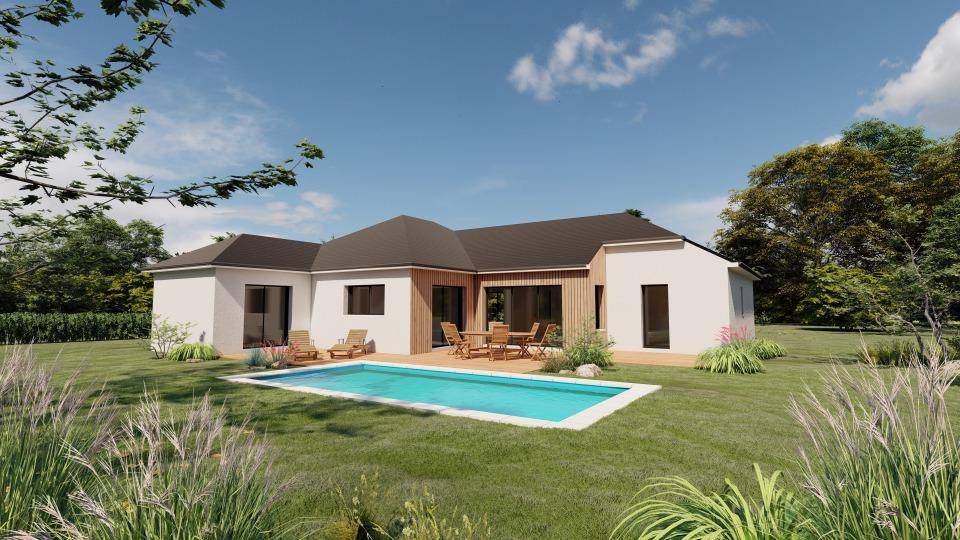 Programme terrain + maison à Les Garennes sur Loire en Maine-et-Loire (49) de 139 m² à vendre au prix de 365000€ - 2
