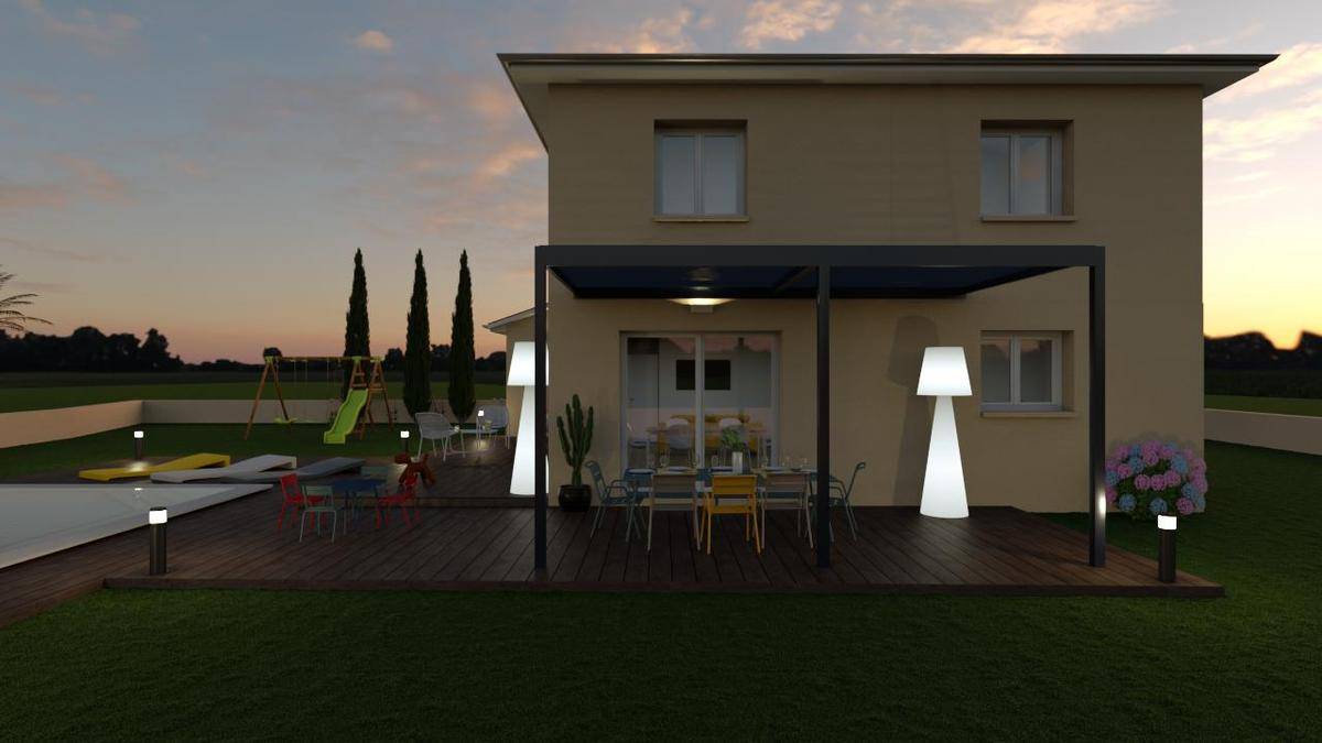 Programme terrain + maison à Feillens en Ain (01) de 145 m² à vendre au prix de 376000€ - 3