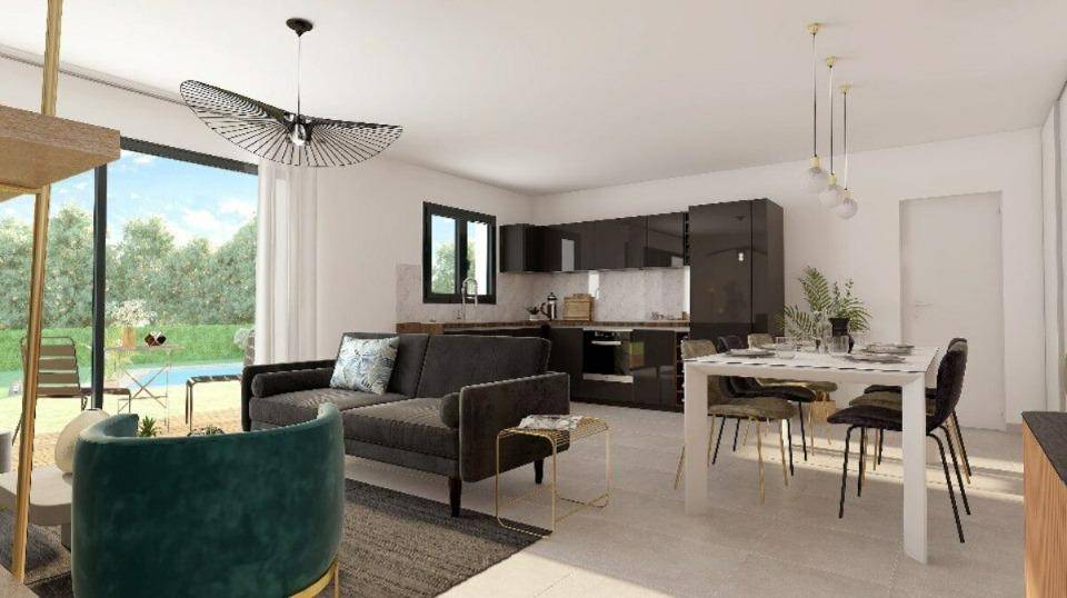 Programme terrain + maison à Lauwin-Planque en Nord (59) de 106 m² à vendre au prix de 341529€ - 4