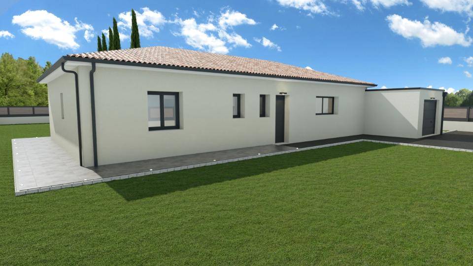 Programme terrain + maison à Tournefeuille en Haute-Garonne (31) de 104 m² à vendre au prix de 406515€ - 3
