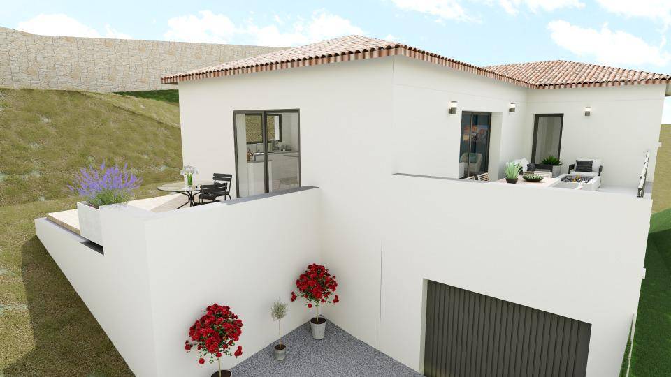 Programme terrain + maison à Aubenas en Ardèche (07) de 105 m² à vendre au prix de 349850€ - 4