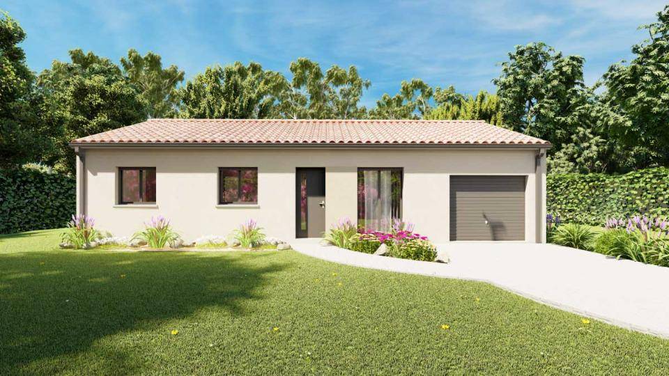 Programme terrain + maison à Labouheyre en Landes (40) de 90 m² à vendre au prix de 210000€ - 2